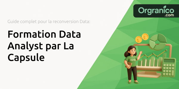 Formation Data Analyst par La Capsule: Le guide complet pour réussir votre reconversion en Data